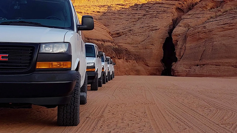 antelope canyon tours 02 page Fahrzeug Antelope Canyon Tours Page Arizona